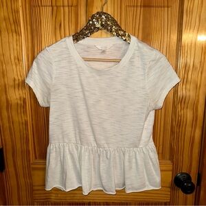 ✨ Lauren Conrad | peplum top